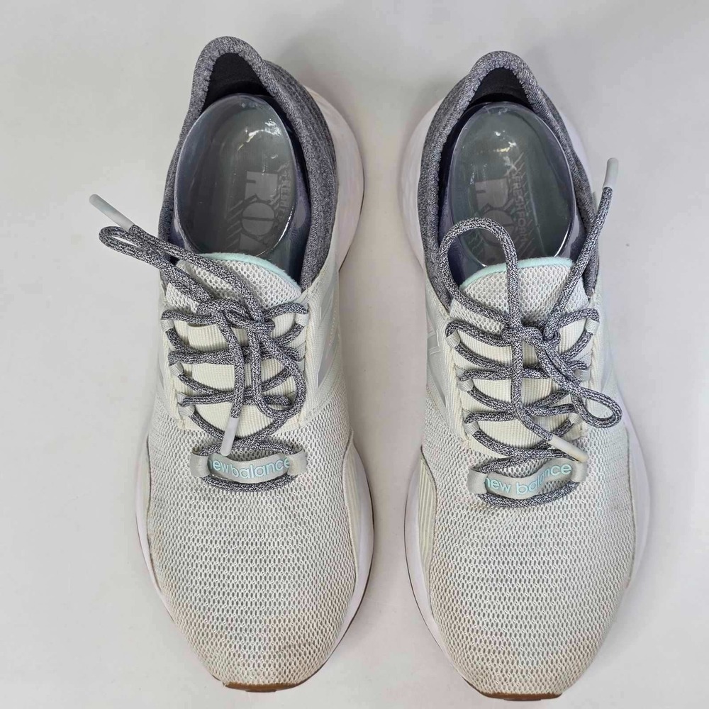New Balance Fresh Foam Roav Sneakers Men's 8 Women's 9.5 Gray Teal Running Shoes - Picture 3 of 12